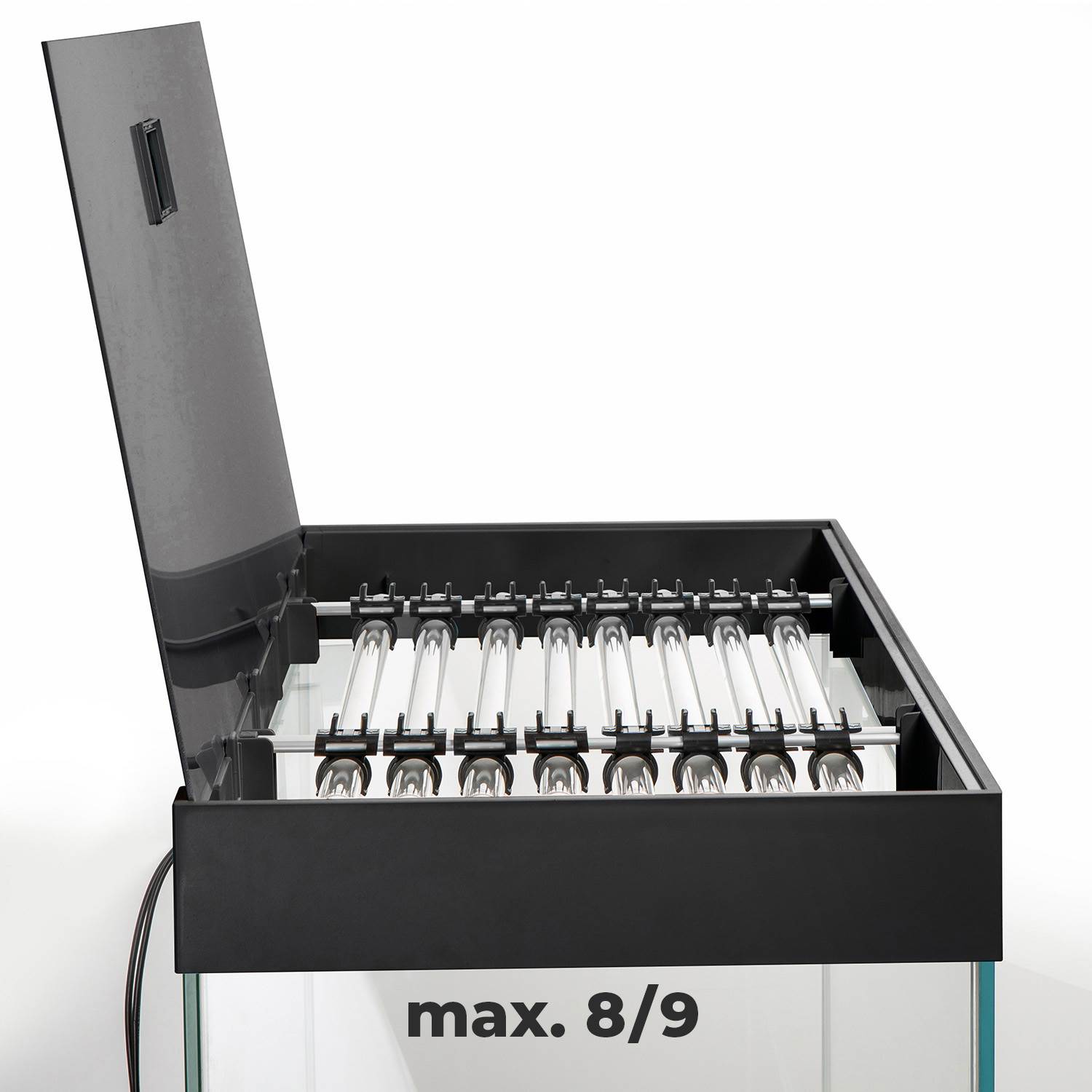Aquael Optiset 240 Negro (121X41X56) - Imagen 7