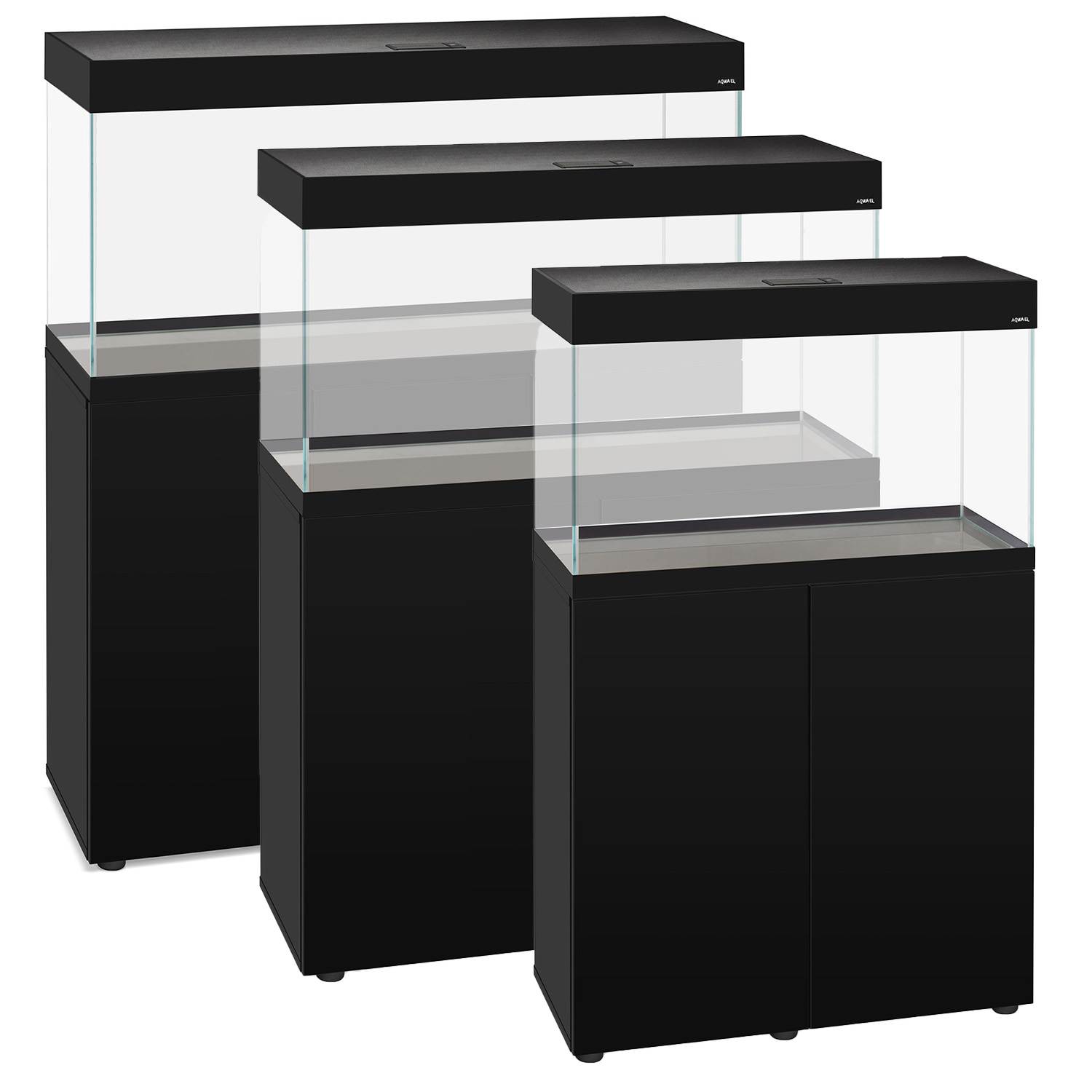 Aquael Optiset 240 Negro (121X41X56)