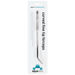 Aquavitro Pinza curva de punta fina 25 cm