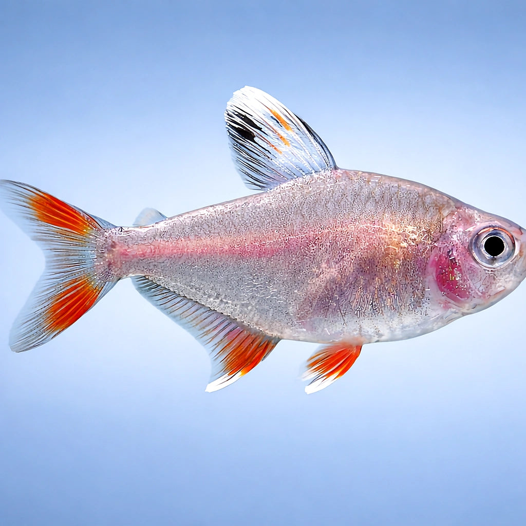 Hyphessobrycon bentosi white fin