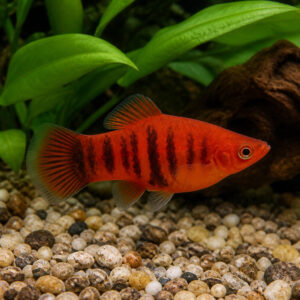Xiphophorus maculatus red tiger