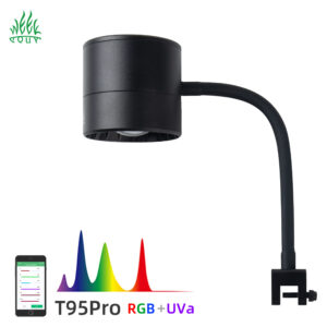 Week Aqua T95Pro — Foco 50w RGB+UV app. 4/C 2750lm a. dulce