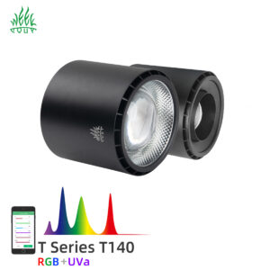 Week Aqua T140Pro — Foco LED 90w RGB+UV app. 4/C 5400lm a. dulce