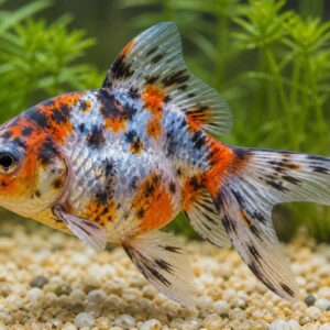 Carassius auratus l.f. calico