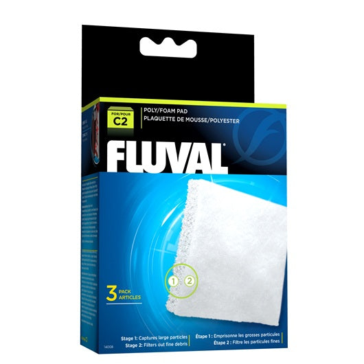 Fluval Foamex y poliéster para filtros C