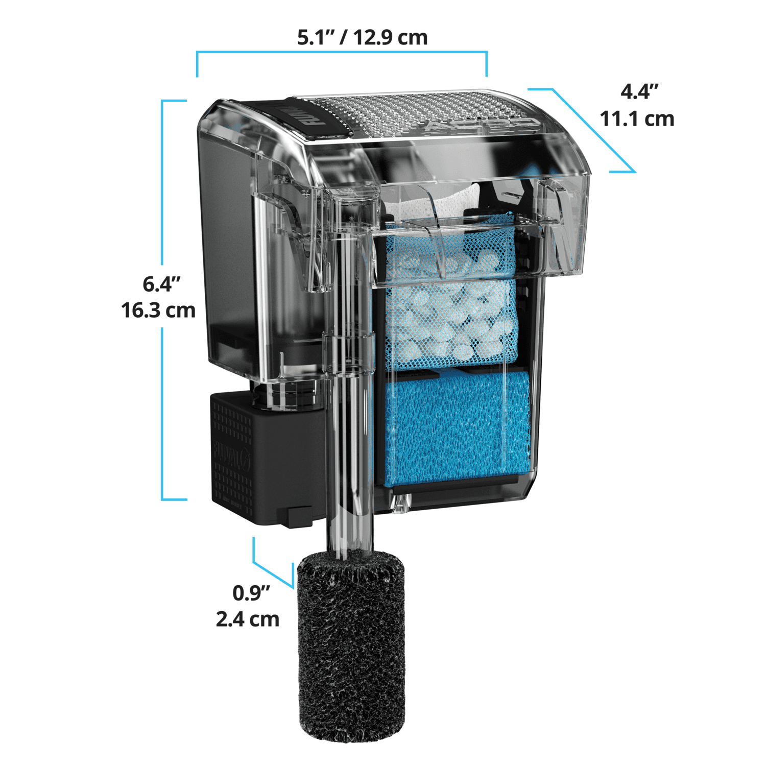 Fluval Filtro de mochila AquaClear AC