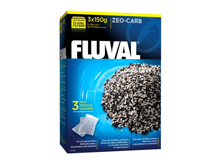 Fluval Zeo-Carb, 450g, 3x150g