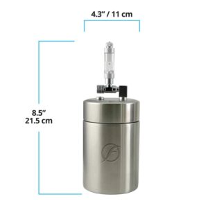 Fluval Bio-CO2 Pro sistema de baja presión